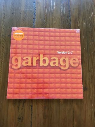 Garbage Version 2.  0 Double Lp Orange Anniversary Edition/sealed