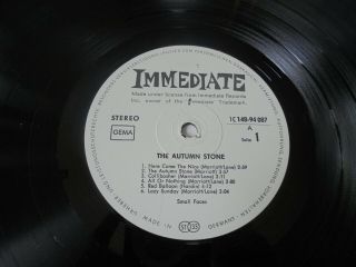 Small Faces - The Autumn Stone 1969 GERMANY DOUBLE LP IMMEDIATE 1st MOD/PSYCH 4