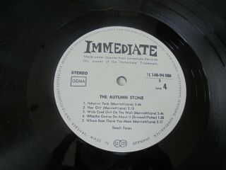 Small Faces - The Autumn Stone 1969 GERMANY DOUBLE LP IMMEDIATE 1st MOD/PSYCH 7