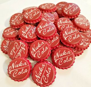Set Of 10 Fallout Unofficial Bottle Caps Nuka Cola,  Make Your Own Bottles