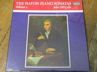 3 Hdn 106/8 Haydn The Piano Sonatas Vol.  3 / John Mccabe 3 Lp Box