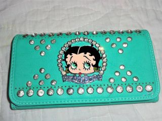 Wallet Betty Boob Green