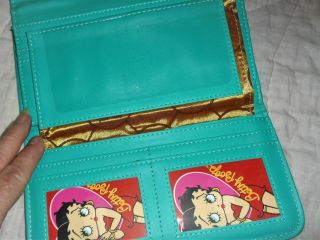 Wallet Betty Boob green 2