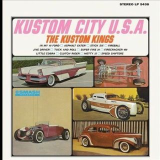 Kustom Kings,  The (1964) - Kustom City U.  S.  A.  (vinyl)
