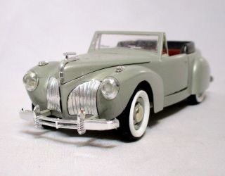 Vintage 1941 Lincoln Continental Convertible DieCast Rio Model Car 1:43 Italy 2