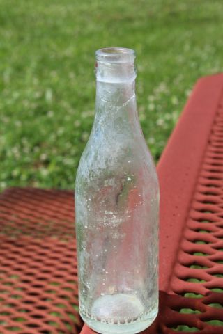 Scottsboro Alabama Straight Side Coca Cola Bottle Ala AL Town On Neck Rare 7 oz 4