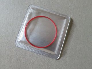33mm Hard Rubber Watch Case Back O Ring Round Gasket For Tissot