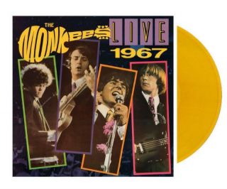 The Monkees - Live 1967 - 50th Anniversary Edition - - " Gold " Colored Vinyl
