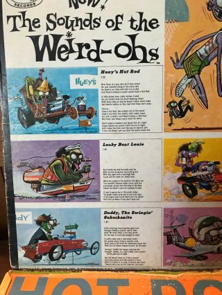 sounds of the SILLY SURFERS Weird - ohs ed roth rat fink LP SURF Orig ' 64 MONO haw 6