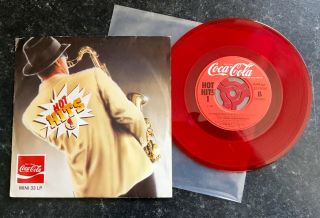 Shakin Stevens 7” Jungle Rock Red Vinyl Promo Coca - Cola Promo Belgium Very Rare