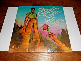 Al Green: Livin For You Lp,  Hi Records 1973 ],  Rare Oop,  Fast Ship