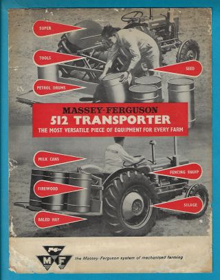 Massey Ferguson 512 Transporter Brochure