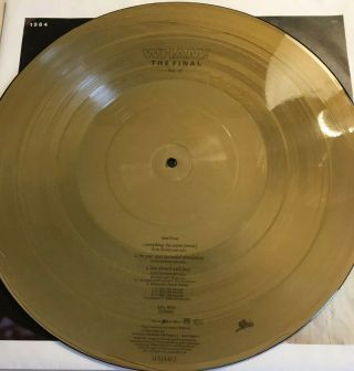 Wham The Final Box Set - 2 x GOLD Vinyl Record & - NO.  20480 6