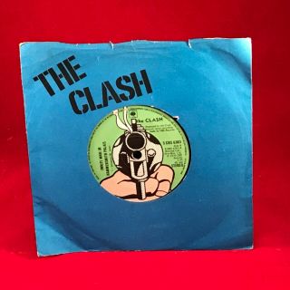 The Clash White Man In Hammersmith Palais 1978 Uk 7 " Vinyl Single Cond