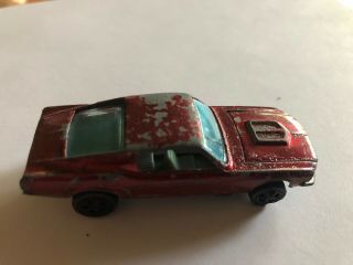 Hot Wheels Redlines Custom Mustang In Red Color 1:64 Diecast Car