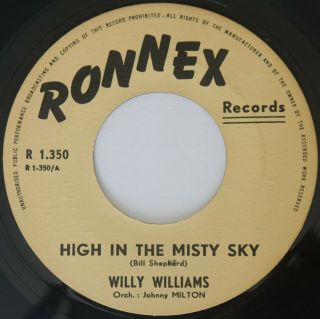 Northern Soul Popcorn Willy Williams High In The Misty Sky / Love Me Vg,