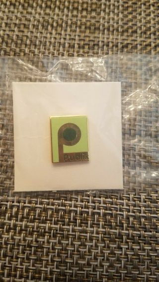 Publix " Square P " Collectible Pin