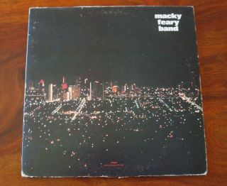 Macky Feary Band.  Ex,  Contemporary Hawaii Lp.  Jazz Funk Soul