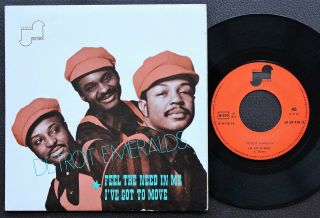 Detroit Emeralds Single Made In Portugal 7 Feel The Need In Me Janus Records