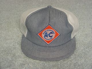 Ac Allis Chalmers Logo Denium White Summer Adult Ball Cap Hat