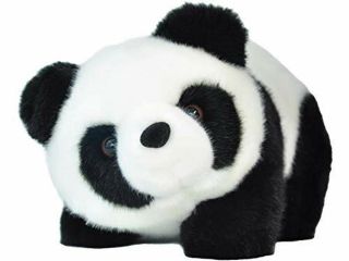 10 " Panda Bear Stuffed Plush Toy Oreo Black/white Great Gift For Valentines Day