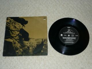 U2 - One 7 Inch Single Vinyl Record 45rpm,  Picture Sleeve