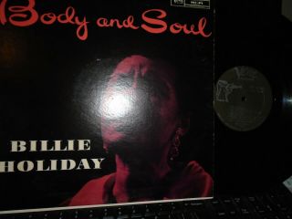 Billie Holiday Body And Soul Verve 8197 Trumpet Label Mono Or.