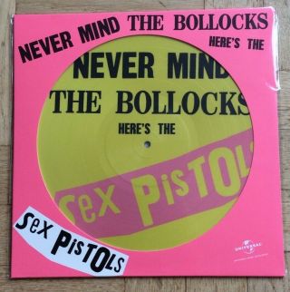 Rsd 2015 - Sex Pistols - Never Mind The Bollocks - Rare 12 " Pic Disc Vinyl -