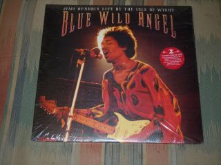 Jimi Hendrix Blue Wild Angel Live At Isle Of Wight 1586 Lp Oop