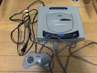 Sega Saturn Console Ss Japanese Japan Video Games Complete