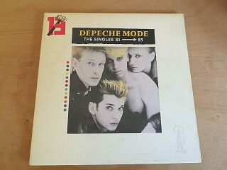 Depeche Mode,  The Singles 81 - 85,  Vinyl Lp,  Mutel 1,  1985 Uk Press A3 / B3 Ex/ex