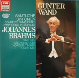 Brahms Complete Symphonies Gunter Wand Emi Harmonia Mundi 4 Digital Lp Box Set