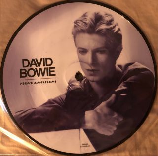 David Bowie Young Americans Dbya40 Uk 7 " 45rpm Picture Disc Vinyl Like
