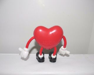 Valentine ' s Day M&Ms Plush,  Candy Dispensers,  Toppers Hersey Kiss Bendy Heart Dude 5