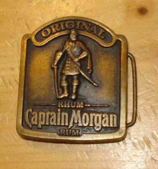 Captain Morgans Rum Belt Buckle