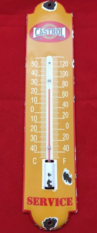 Wakefield Castrol Motor Oil Service Thermometer 12 