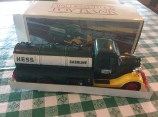 1985 Hess Truck Toy Bank