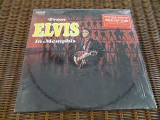 Elvis Presley - From Elvis In Memphis Lp - Rca Lsp - 4155 With Photo