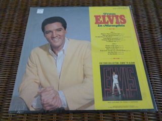 Elvis Presley - From Elvis in Memphis LP - RCA LSP - 4155 with photo 2