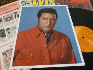 Elvis Presley - From Elvis in Memphis LP - RCA LSP - 4155 with photo 5