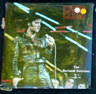 Rare Lps Still Elvis Presley - Burbank Sessions Vol.  2 - Audifon