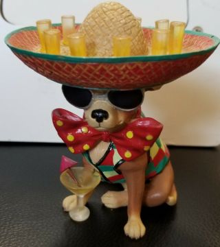 Aye Chihuahua (it’s Party Time) Resin Figurine