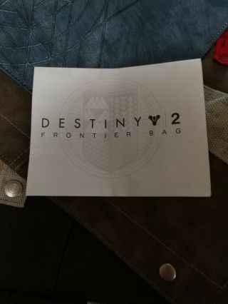 Destiny 2 collectors edition Frontier bag 6
