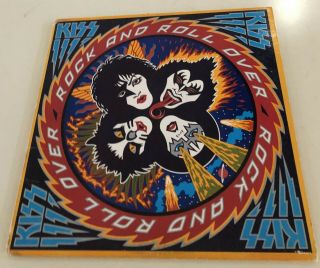 Kiss Rock And Roll Over Vinyl Lp First Pressing With Sticker And Order Form