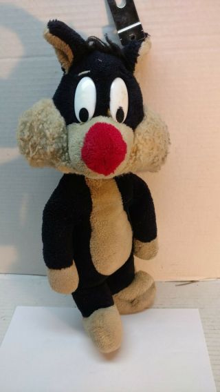 Vintage 1969 Mighty Star Sylvester The Cat 16 " Plush Doll