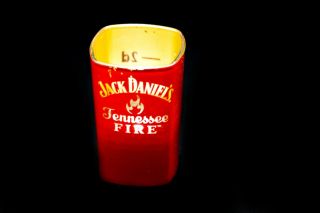 Jack Daniels Tennessee Fire Light Up Plastic Shot Glasses Set Of 2 Bar/home