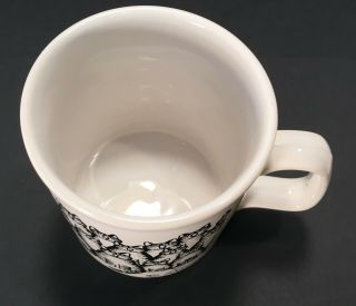 B Kliban Cat Crowd Coffee Tea Cup Mug Kiln Craft Staffordshire England 7