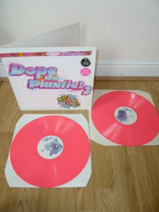 Dope On Plastic Volume 3 Gatefold Limited Edition Pink 12 " Vinyl 1996 Acid Jazz