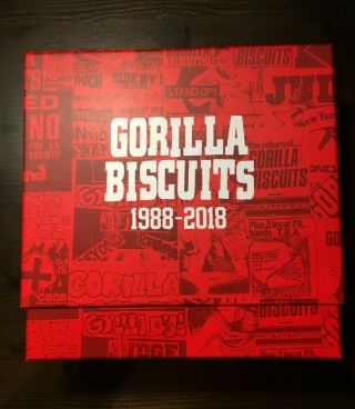 Super7 X Gorilla Biscuits Red 30th Anniversary Box Set - In Hand