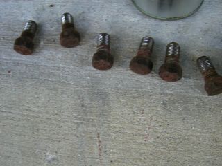 (10) Farmall Cub tractor IH front wheel mounting bolts 2